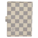 LOUIS VUITTON Damier Azur Agenda PM Day Planner Cover R20706 LV Auth yk20758A-2