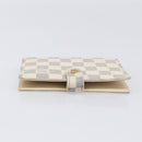LOUIS VUITTON Damier Azur Agenda PM Day Planner Cover R20706 LV Auth yk20758A-3