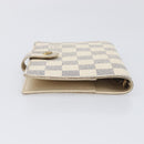 LOUIS VUITTON Damier Azur Agenda PM Day Planner Cover R20706 LV Auth yk20758A-5