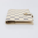 LOUIS VUITTON Damier Azur Agenda PM Day Planner Cover R20706 LV Auth yk20758A-6