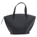 LOUIS VUITTON Epi Saint Jacques Shopping Shoulder Bag Black M52272 Auth yk20759-2