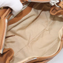 Chloe Mini Paddington Hand Bag Leather Brown Silver gold Auth yk20764V-11