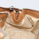 Chloe Mini Paddington Hand Bag Leather Brown Silver gold Auth yk20764V-20