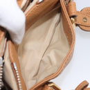 Chloe Mini Paddington Hand Bag Leather Brown Silver gold Auth yk20764V-24