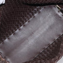 BOTTEGA VENETA INTRECCIATO Cabas PM Hand Bag Leather Brown 141498 Auth yk20767V-10