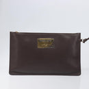 BOTTEGA VENETA INTRECCIATO Cabas PM Hand Bag Leather Brown 141498 Auth yk20767V-20
