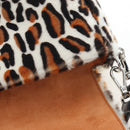 FENDI Leopard Pattern Mamma Baguette Bag Harako Leather 2way Auth yk20769SM-24