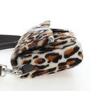FENDI Leopard Pattern Mamma Baguette Bag Harako Leather 2way Auth yk20769SM-3