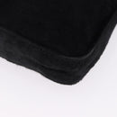 FENDI Mamma Baguette Hand Bag Harako leather Black Silver Auth yk20770A-16
