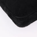 FENDI Mamma Baguette Hand Bag Harako leather Black Silver Auth yk20770A-17