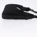 FENDI Mamma Baguette Hand Bag Harako leather Black Silver Auth yk20770A-3