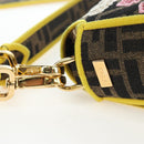 FENDI Zucca Canvas Mamma Baguette Embroidered Multicolor 8BR600 Auth yk20772SAM-19