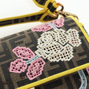 FENDI Zucca Canvas Mamma Baguette Embroidered Multicolor 8BR600 Auth yk20772SAM-21