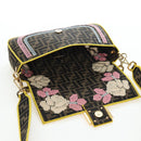 FENDI Zucca Canvas Mamma Baguette Embroidered Multicolor 8BR600 Auth yk20772SAM-24