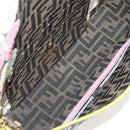 FENDI Zucca Canvas Mamma Baguette Embroidered Multicolor 8BR600 Auth yk20772SAM-10