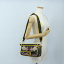 FENDI Zucca Canvas Mamma Baguette Embroidered Multicolor 8BR600 Auth yk20772SAM-30
