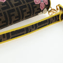 FENDI Zucca Canvas Mamma Baguette Embroidered Multicolor 8BR600 Auth yk20772SAM-7