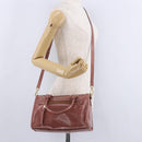 Miu Miu Matelasse Hand Bag Leather 2way Pink Gold Auth yk20776M-27