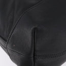 Miu Miu Shoulder Bag Leather Black Gold Auth yk20777M-17