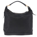 Miu Miu Shoulder Bag Leather Black Gold Auth yk20777M-2