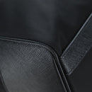 PRADA Boston Bag Nylon Leather 2way Black Silver 2VC007 Auth yk20779SAV-20