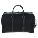 PRADA Boston Bag Nylon Leather 2way Black Silver 2VC007 Auth yk20779SAV-2