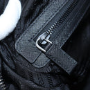PRADA Boston Bag Nylon Leather 2way Black Silver 2VC007 Auth yk20779SAV-30