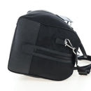 PRADA Boston Bag Nylon Leather 2way Black Silver 2VC007 Auth yk20779SAV-4