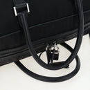 PRADA Boston Bag Nylon Leather 2way Black Silver 2VC007 Auth yk20779SAV-7