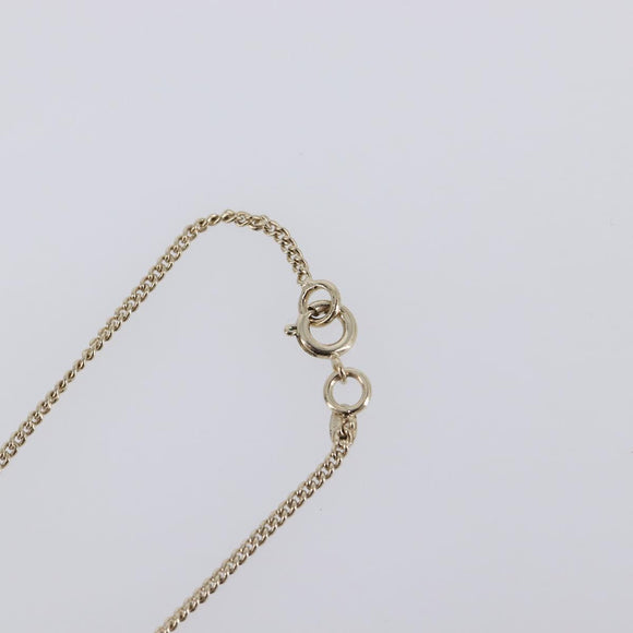 CHANEL COCO Mark Stone Necklace metal Multicolor CC Auth yk20780M