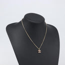CHANEL COCO Mark Stone Necklace metal Multicolor CC Auth yk20780M-15