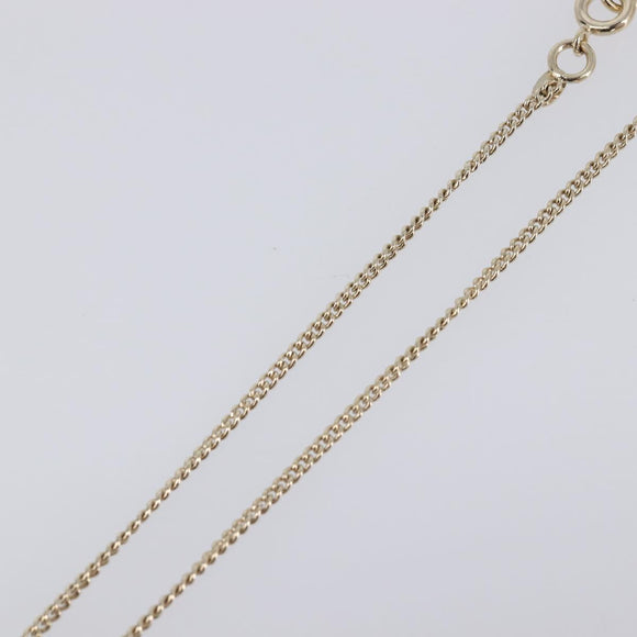 CHANEL COCO Mark Stone Necklace metal Multicolor CC Auth yk20780M