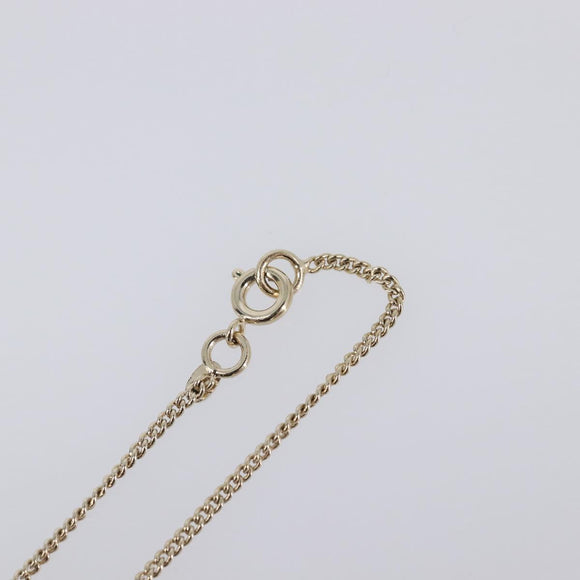 CHANEL COCO Mark Stone Necklace metal Multicolor CC Auth yk20780M