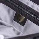FENDI Mamma Baguette Shoulder Bag beads Navy Silver Auth yk20785SAM-22