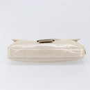 FENDI Rhinestone Mamma Baguette Shoulder Bag Leather Gold Tone Auth yk20787SM-5