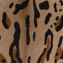 FENDI Leopard Pattern Mamma Baguette Bag Harako Leather Brown Auth yk20790SAM-3