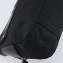 PRADA Hand Bag Nylon Black Silver Auth yk20793V-17