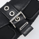 PRADA Hand Bag Nylon Black Silver Auth yk20793V-18