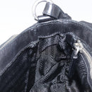 PRADA Hand Bag Nylon Black Silver Auth yk20793V-23