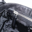 PRADA Hand Bag Nylon Black Silver Auth yk20793V-24