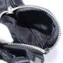 PRADA Hand Bag Nylon Black Silver Auth yk20793V-26