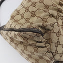 GUCCI GG Canvas Abbey Shoulder Bag Beige Gold 189833 Auth yk20794V-11
