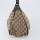 GUCCI GG Canvas Abbey Shoulder Bag Beige Gold 189833 Auth yk20794V-4