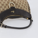 GUCCI GG Canvas Abbey Shoulder Bag Beige Gold 189833 Auth yk20794V-7
