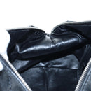 CHANEL Chain Matelasse Shoulder Bag Caviar Skin Black Silver CC Auth yk20796SAV-19