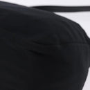 FENDI Mamma Baguette Shoulder Bag Cotton Jersey Black Silver Auth yk20801V-13