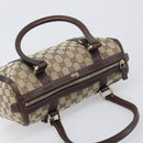 GUCCI Abbey GG Canvas Boston Bag Beige Gold 130942 Auth yk20803SAV-6
