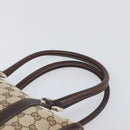 GUCCI Abbey GG Canvas Boston Bag Beige Gold 130942 Auth yk20803SAV-8