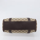 GUCCI Abbey GG Canvas Boston Bag Beige Gold 130942 Auth yk20803SAV-9