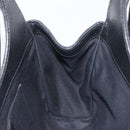 GUCCI GG Canvas Jackie Hand Bag Leather Black 124409 Auth yk20807V-19